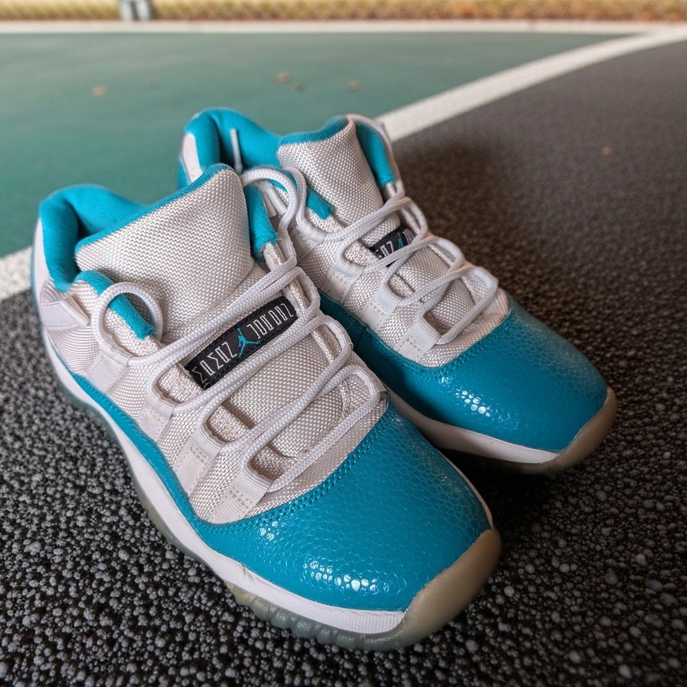 Kids Teal and White Athletic Shoes - Comfortable Everyday Sneakers
